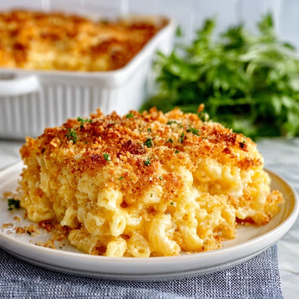 The BEST Homemade Baked Mac and Cheese Recipe - Recipe Image