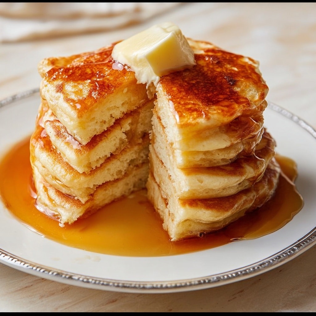 The BEST Fluffy Buttermilk Pancakes Recipe - Recipe Image