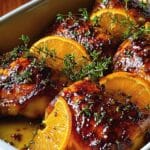 Sweet and Savory Roasted Orange Chicken Recipe