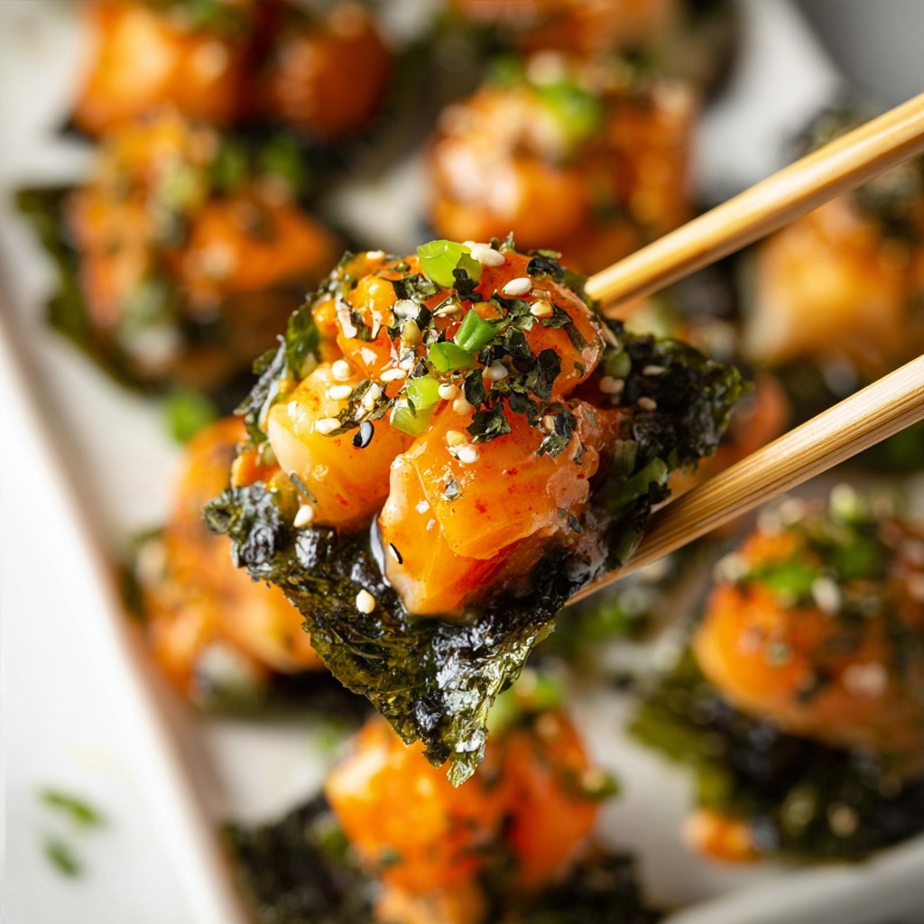 Easy Baked Salmon Sushi Cups (Viral Recipe) Recipe - Recipe Image