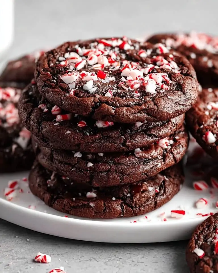 Double Chocolate Peppermint Cookies You'll Crave All Season Recipe