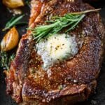 Pan-Seared Steak with Garlic Butter Recipe