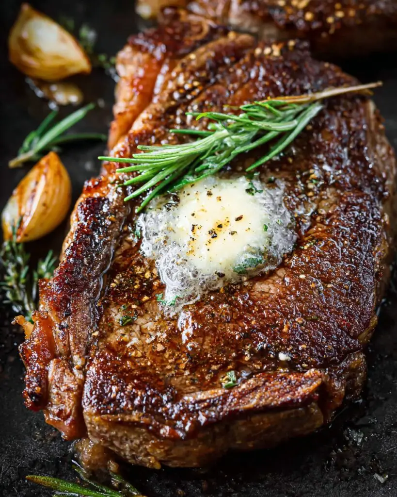 Pan-Seared Steak with Garlic Butter Recipe