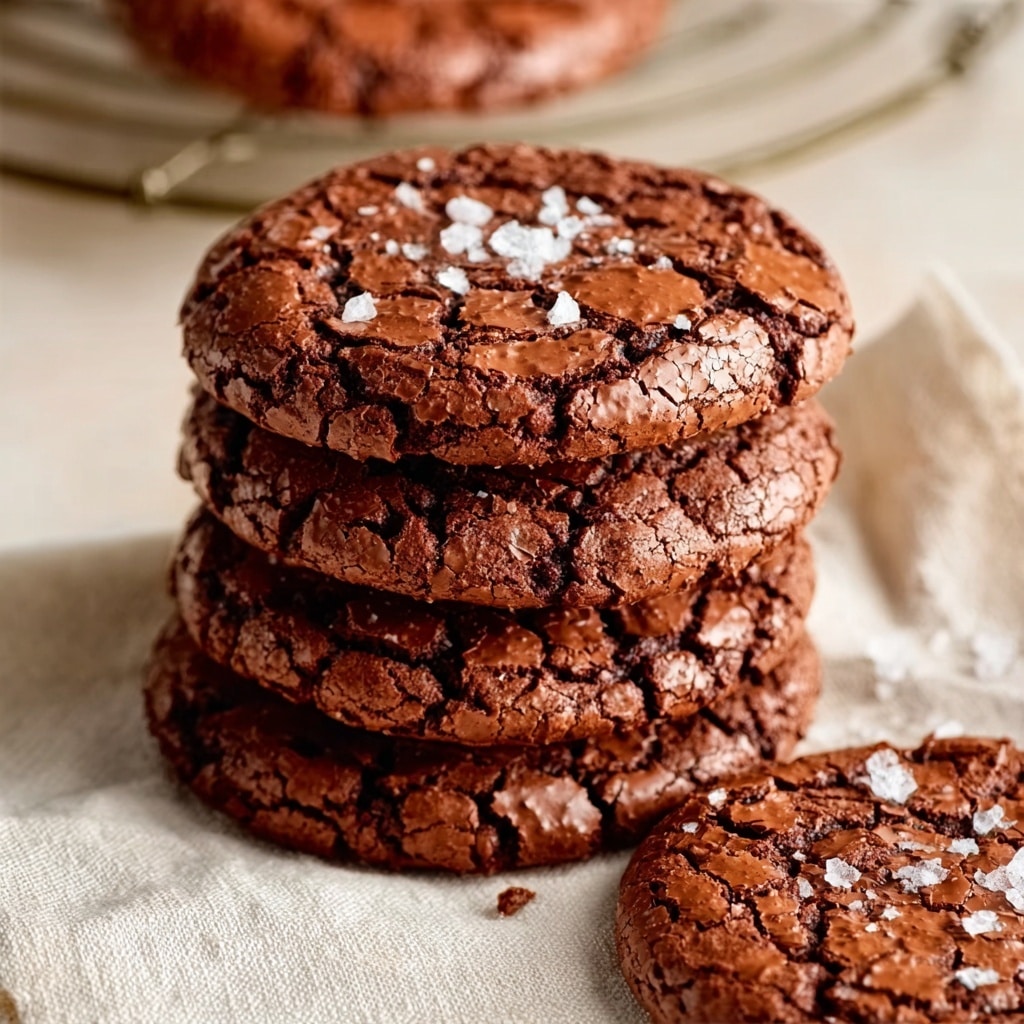 Salted Brownie Cookies Recipe - Recipe Image