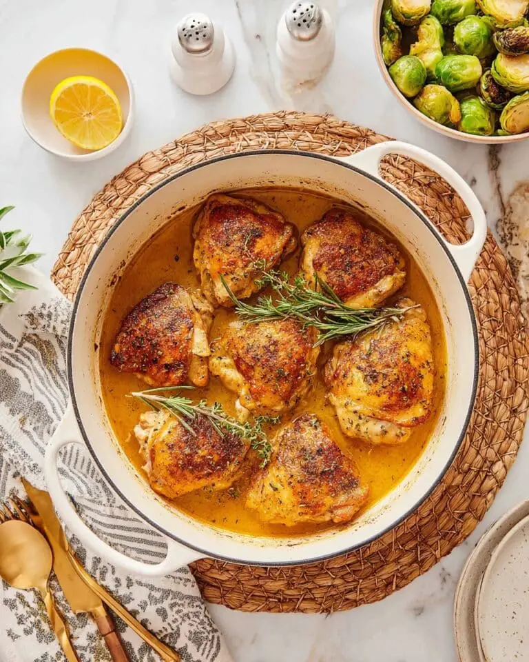 Braised Chicken Thighs Recipe