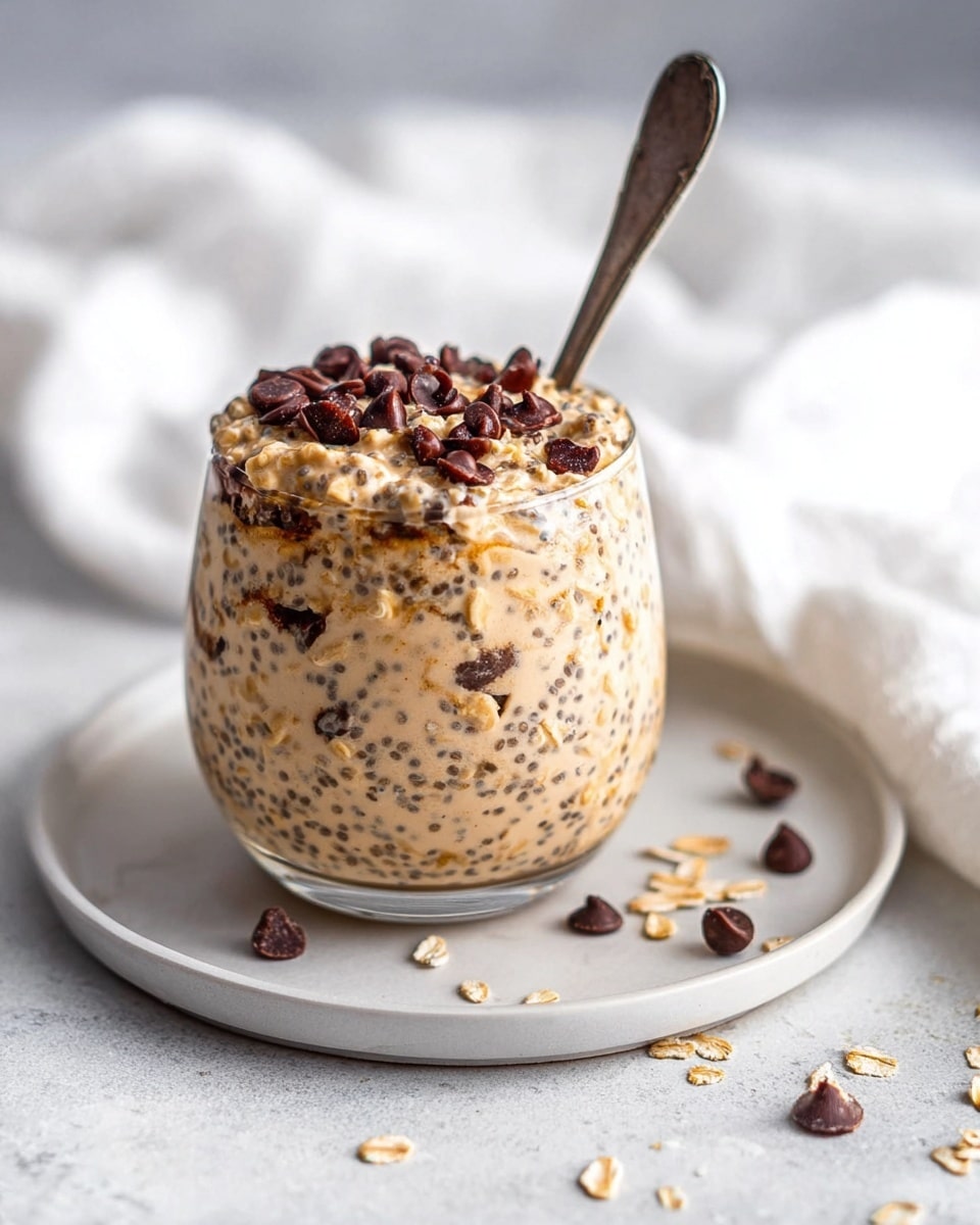 Cookie Dough Overnight Oats Recipe