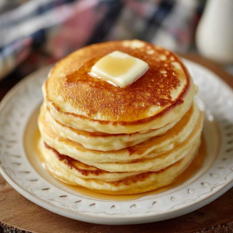 The BEST Fluffy Buttermilk Pancakes Recipe