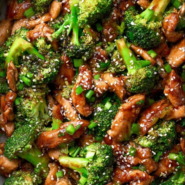 Sesame Chicken and Broccoli Recipe