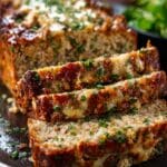 Garlic Parmesan Chicken Meatloaf Recipe