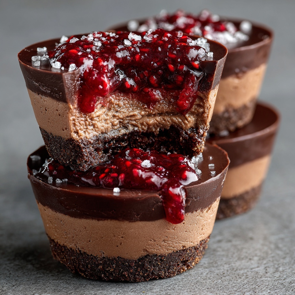 Marry Me No Bake Raspberry Chocolate Mousse Cups Recipe