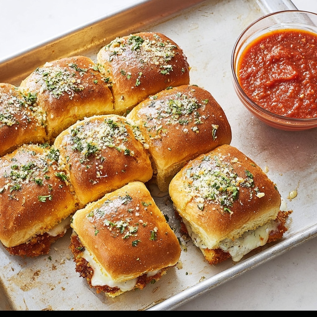 Chicken Parmesan Sliders Recipe - Recipe Image