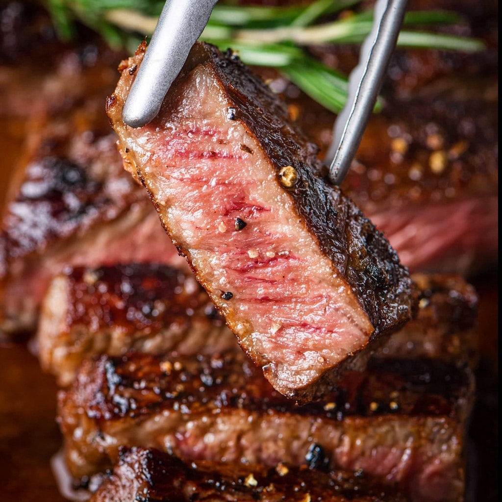 Pan-Seared Steak with Garlic Butter Recipe - Recipe Image