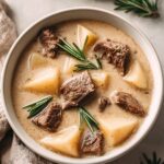 Creamy Steak and Potato Soup Recipe