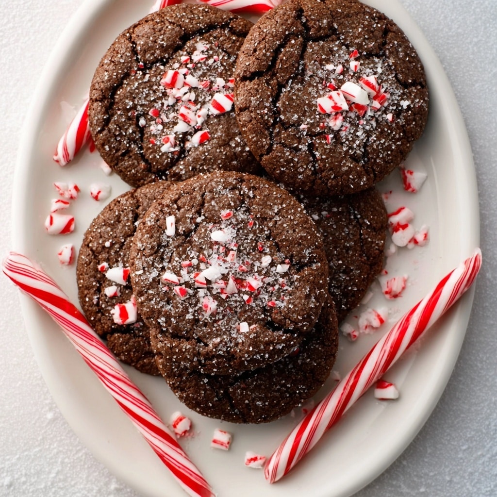 Double Chocolate Peppermint Cookies You'll Crave All Season Recipe - Recipe Image