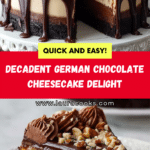 German Chocolate Cheesecake Recipe