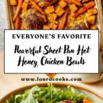 Sheet Pan Hot Honey Chicken and Veggie Glow Bowls Recipe