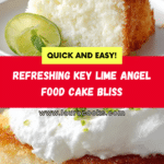 Perfect Key Lime Angel Food Cake Recipe