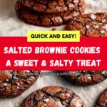 Salted Brownie Cookies Recipe