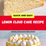 Lemon Cloud Cake Recipe