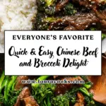 Delicious Chinese Beef and Broccoli Recipe