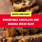 Easy Chocolate Chip Banana Bread Recipe