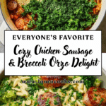 Chicken Sausage and Broccoli Orzo Recipe