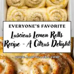 Lemon Rolls Recipe