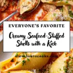 Creamy Seafood-Stuffed Shells Recipe