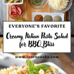 Creamy Italian Pasta Salad Recipe