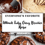 Fudgy Chewy Browkies (Brookies) Recipe