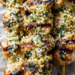 Garlic Parmesan Chicken Skewers Recipe