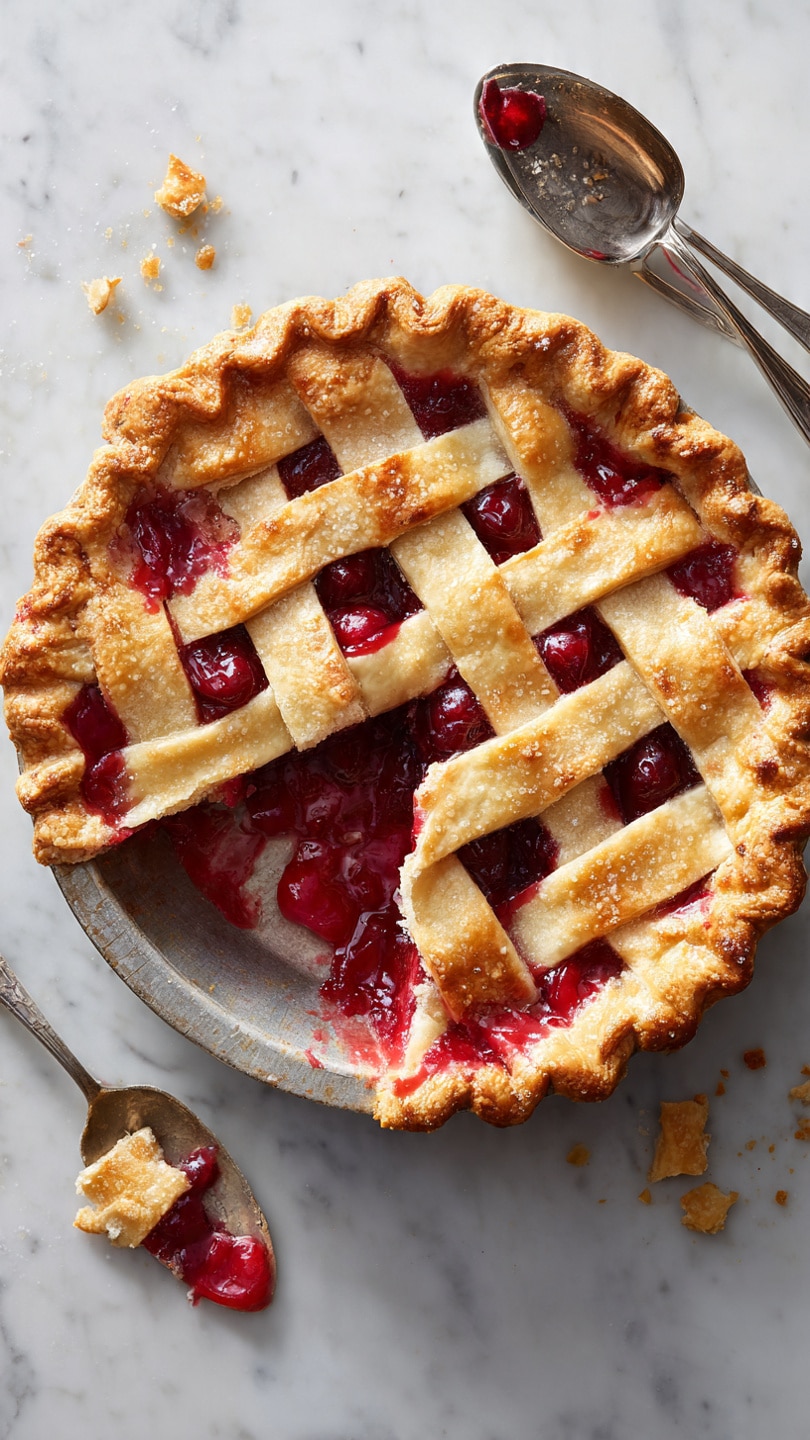 Raspberry Peach Pie Crust Recipe - Recipe Image