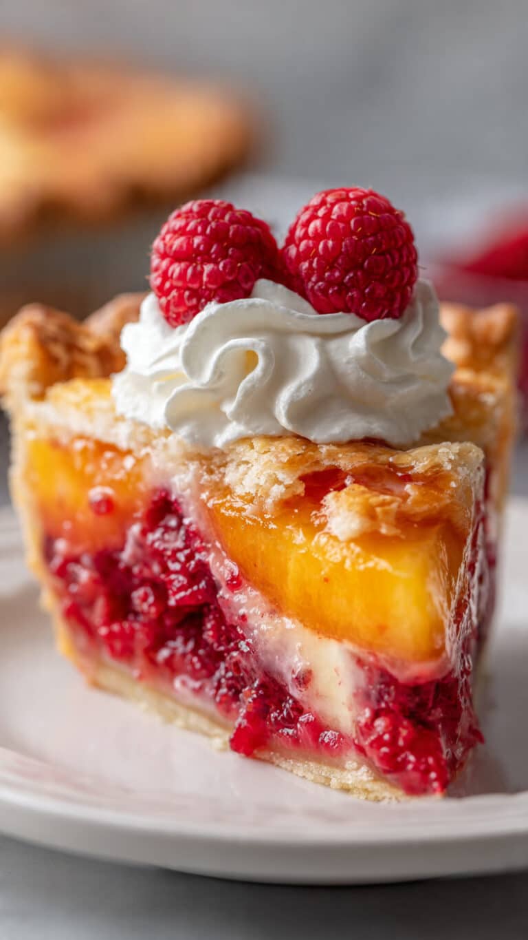 Raspberry Peach Pie Crust Recipe