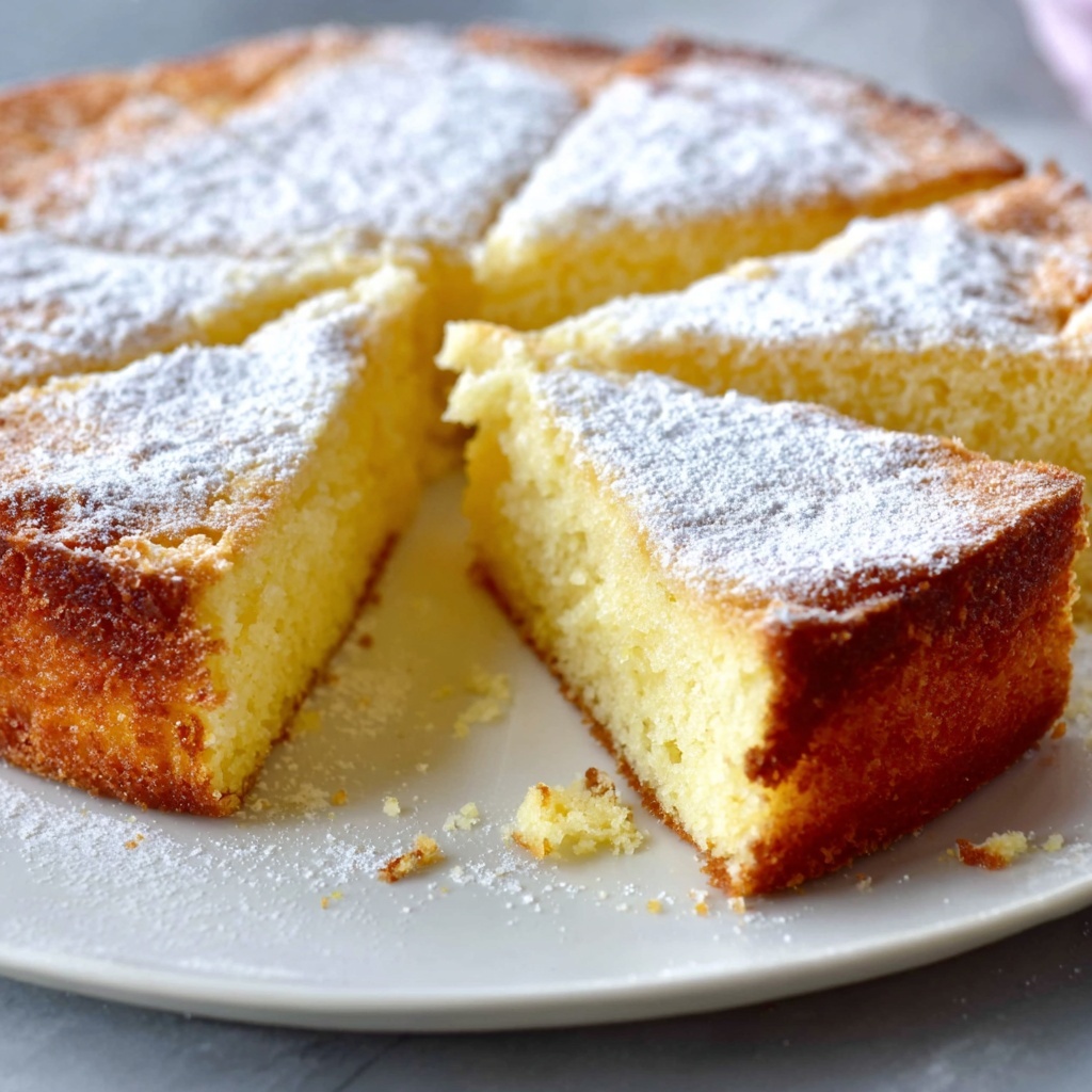 French Butter Cake Recipe - Recipe Image