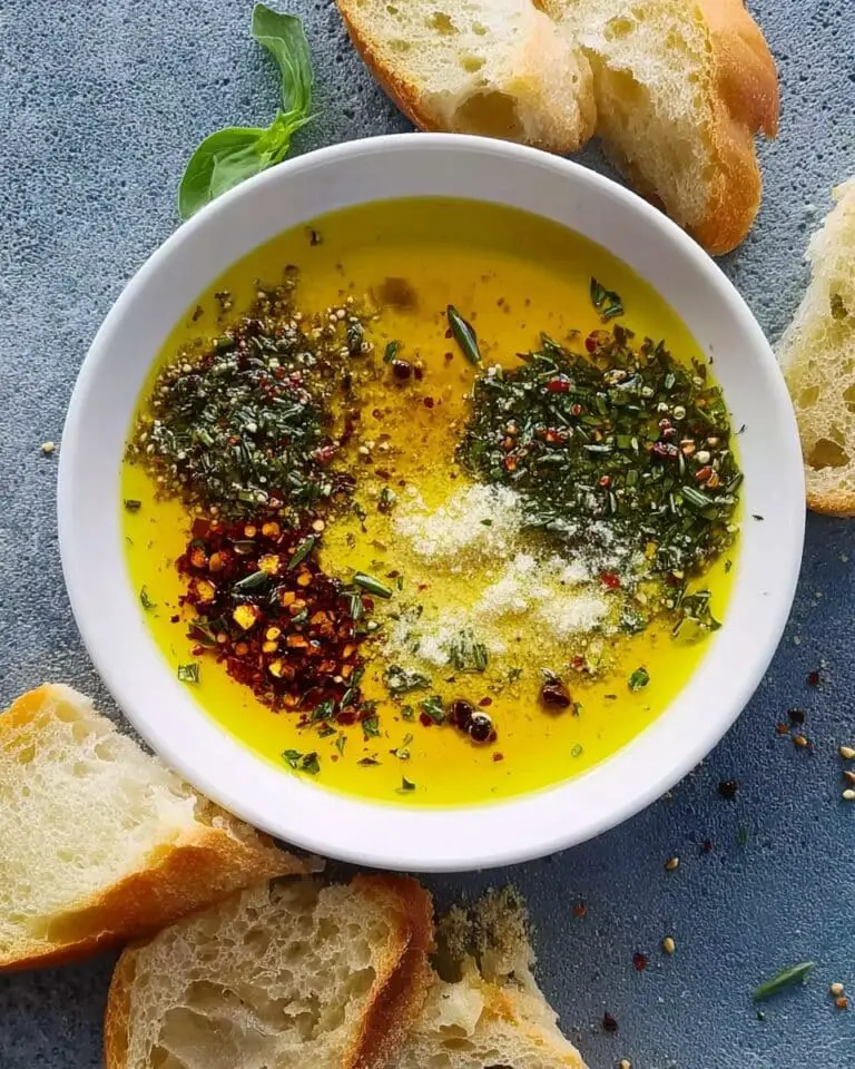 Olive Oil Bread Dip | Bread dipping oil Recipe