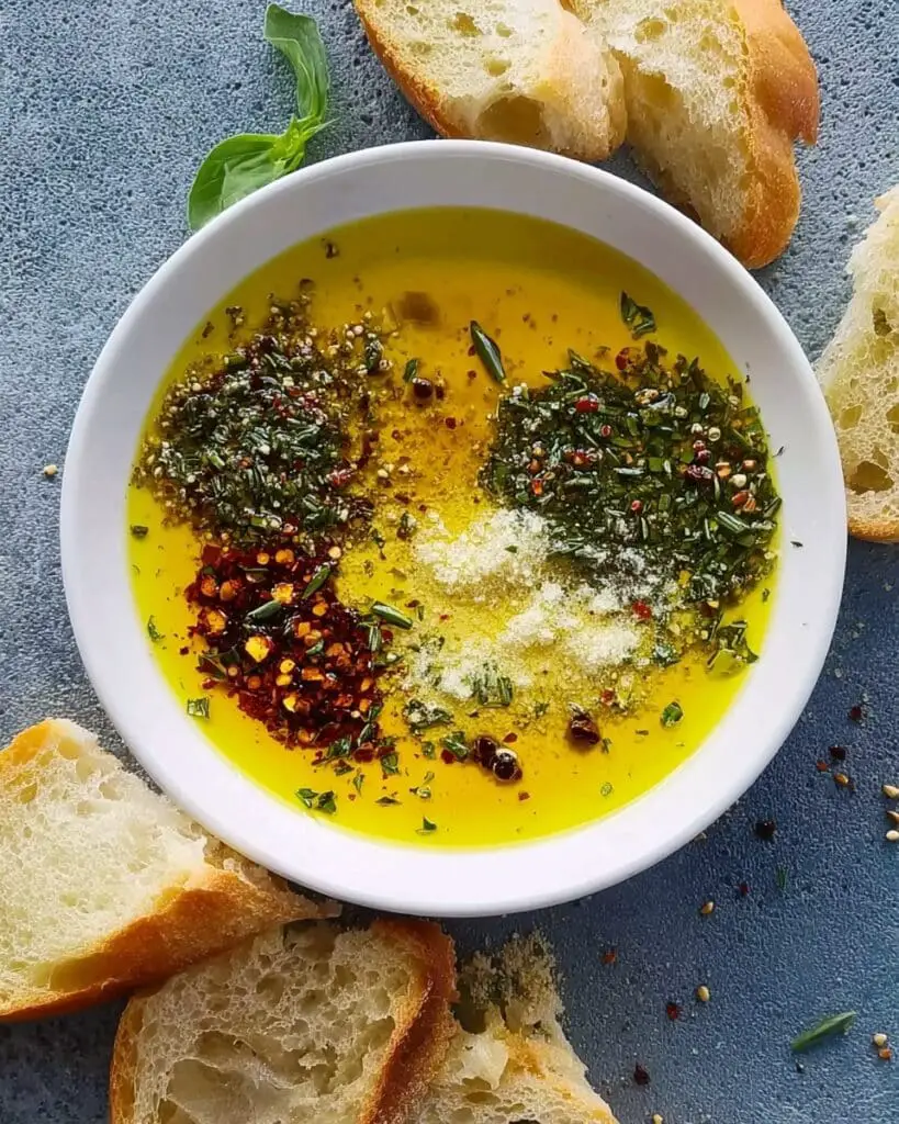 Olive Oil Bread Dip | Bread dipping oil Recipe