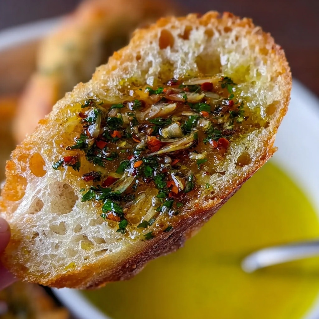 Olive Oil Bread Dip | Bread dipping oil Recipe - Recipe Image
