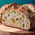 Italian Herbs and Cheese Artisan Sourdough Bread Recipe