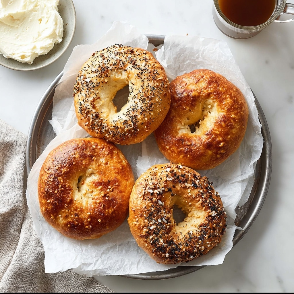 Air Fryer Protein Bagels Recipe - Recipe Image