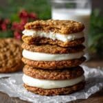 Gingerbread Oatmeal Cream Pies Recipe