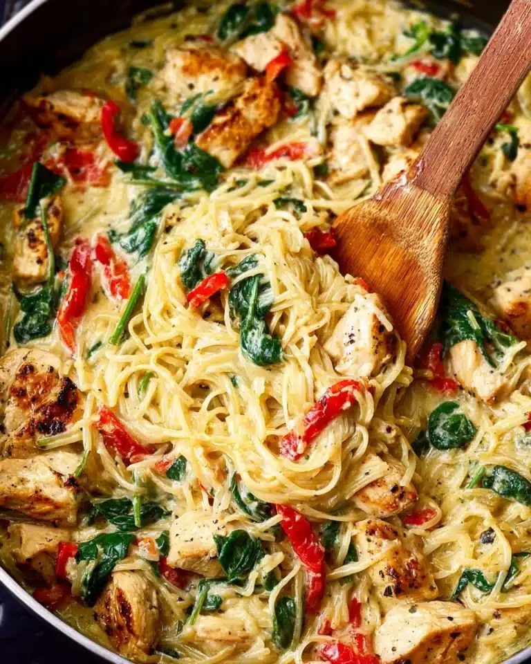 Tuscan Chicken and Spaghetti Squash Recipe