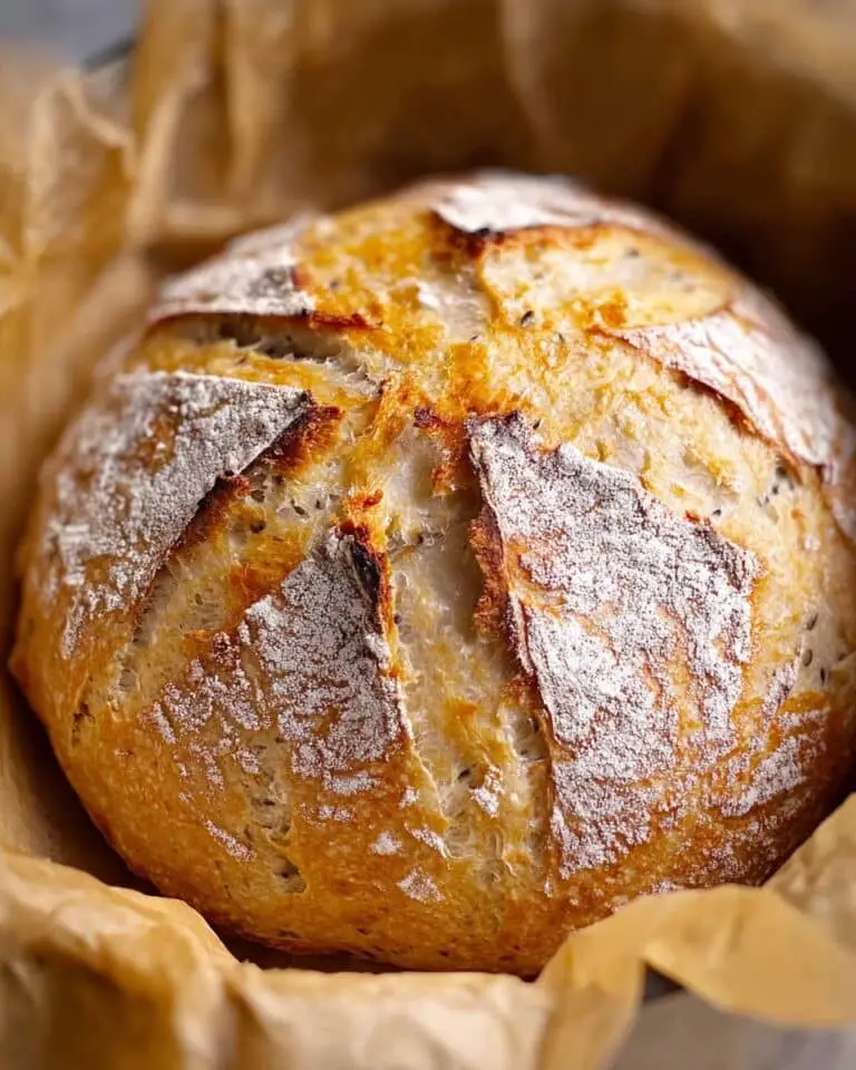 No Knead Dutch Oven Bread Recipe