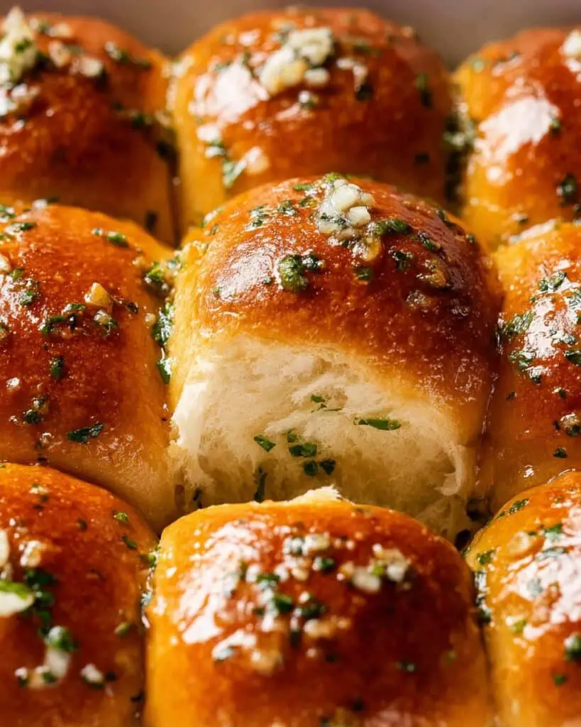 Quick and Easy Garlic Bread Rolls Recipe