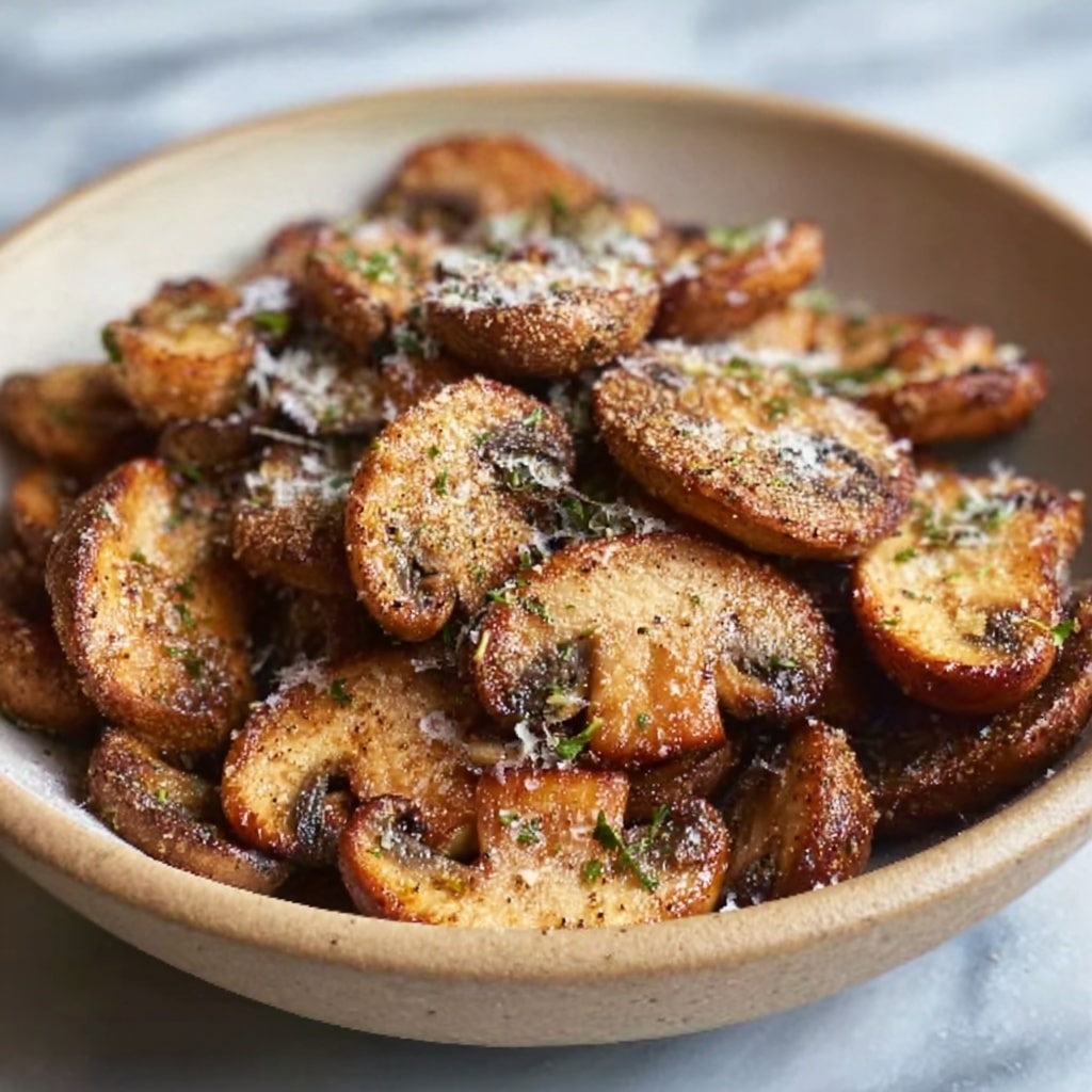 Air Fryer Ranch Mushrooms Recipe - Recipe Image