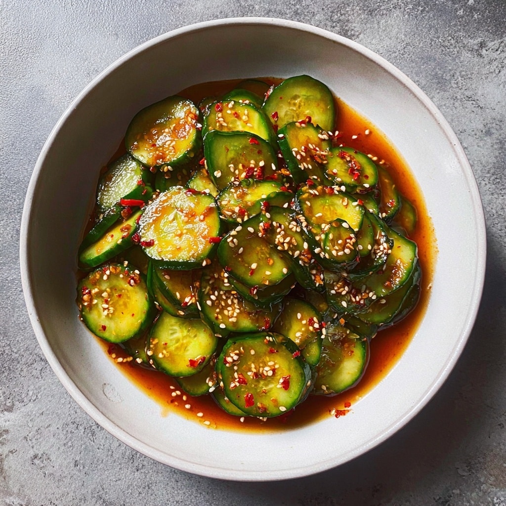 Easy Asian Cucumber Salad Recipe - Recipe Image