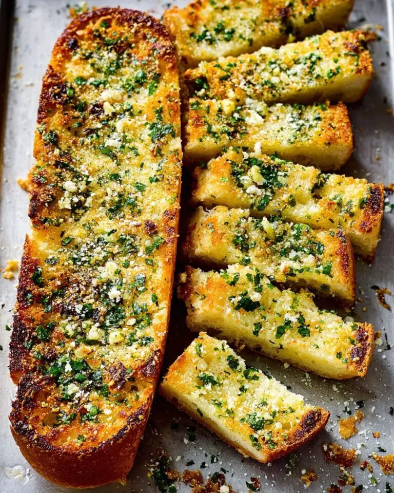The BEST Garlic Bread Recipe