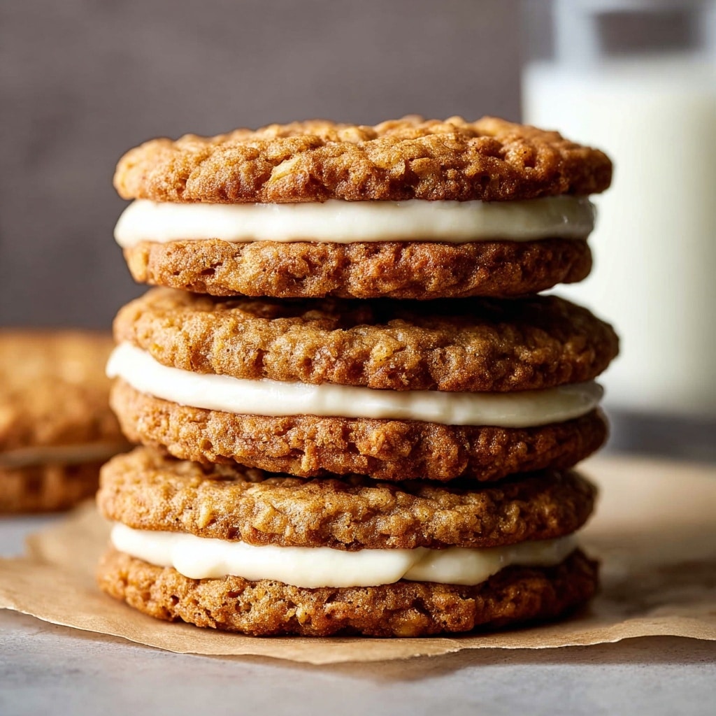 Gingerbread Oatmeal Cream Pies Recipe - Recipe Image