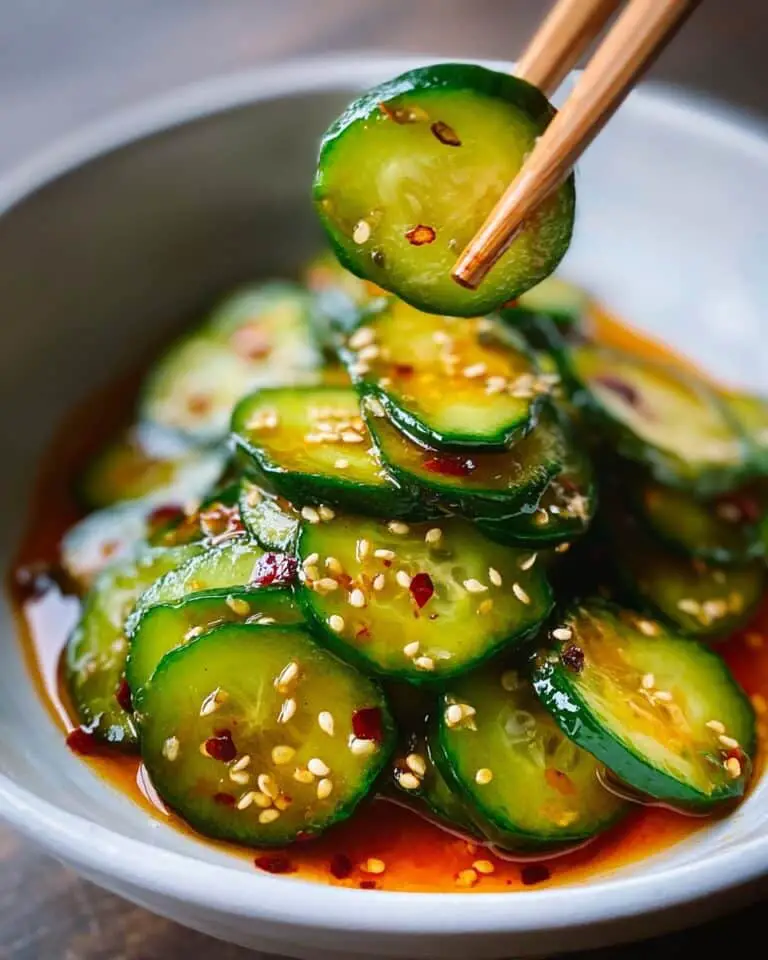 Easy Asian Cucumber Salad Recipe