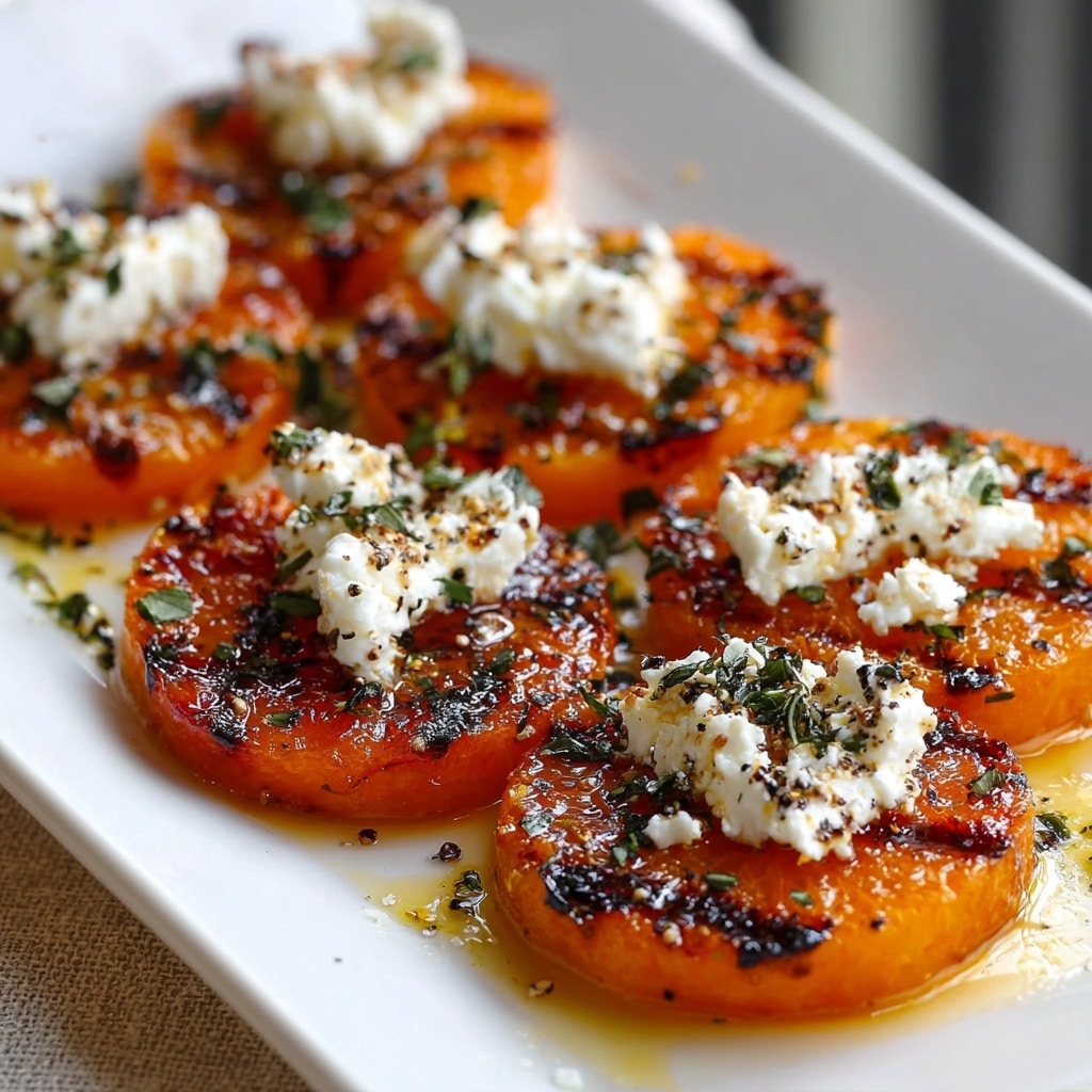 Roasted Sweet Potato Rounds with Honey & Feta Recipe - Recipe Image