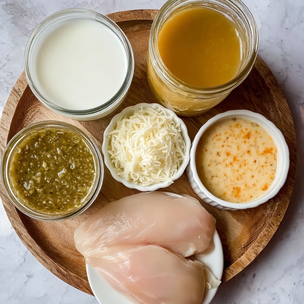 Green Chicken Enchilada Soup - Creamy and Cheesy! Recipe - Recipe Image